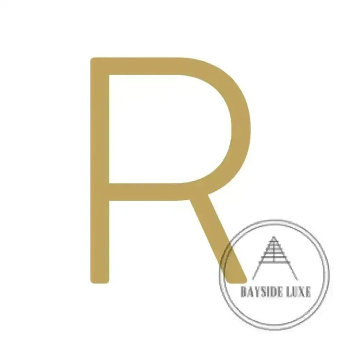 Brushed Satin Brass / 25 cm / R