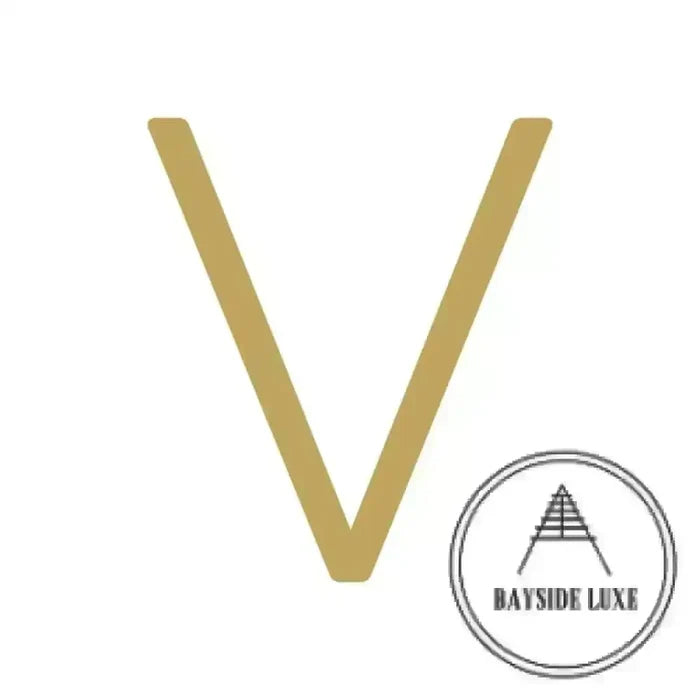 Brushed Satin Brass / 10 cm / V