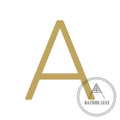 Brushed Satin Brass / 25 cm / A