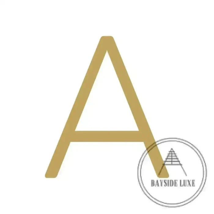 Brushed Satin Brass / 25 cm / A