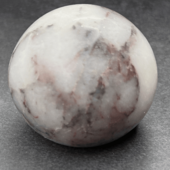 Bayside Luxe Viola Calacatta Marble Door Knob - 40mm