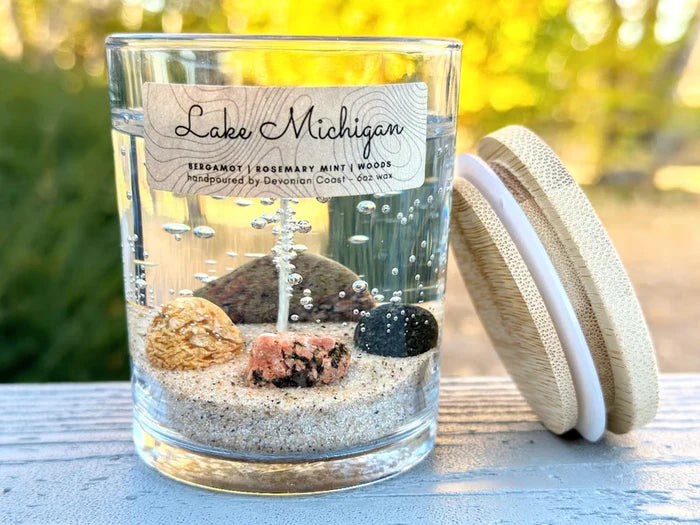 Beach Stones Gel Candle — Devonian Coast