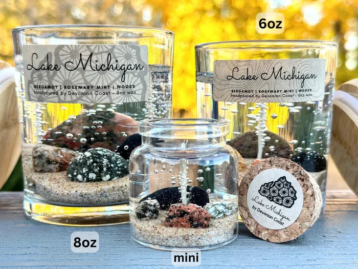 Beach Stones Gel Candle — Devonian Coast, view 2