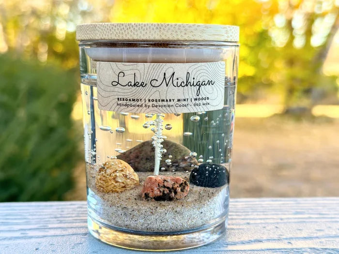 Beach Stones Gel Candle — Devonian Coast, view 3