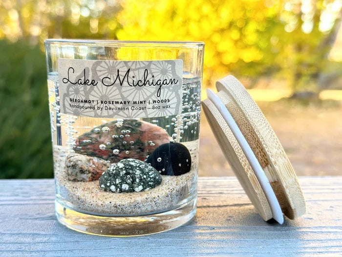 Beach Stones Gel Candle — Devonian Coast, view 5
