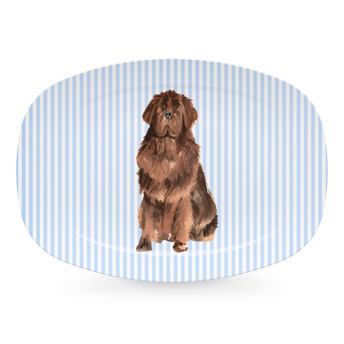 Best Friends Brown Newfoundland Platter- | Mariposa