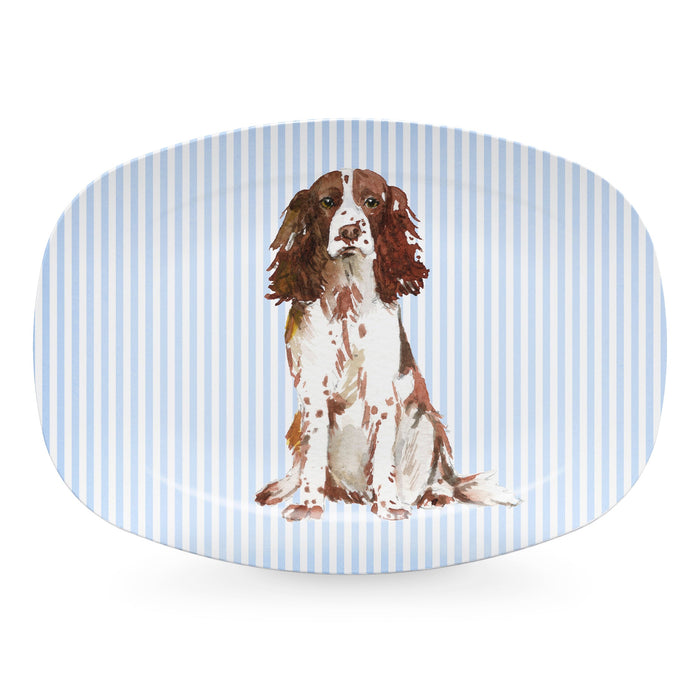Best Friends Springer Spaniel Platter- | Mariposa
