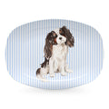 Best Friends Tri-Color Cavalier King Platter- | Mariposa