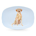 Best Friends Yellow Lab Platter- | Mariposa