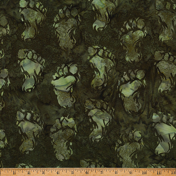 Big Foot Olive Batik