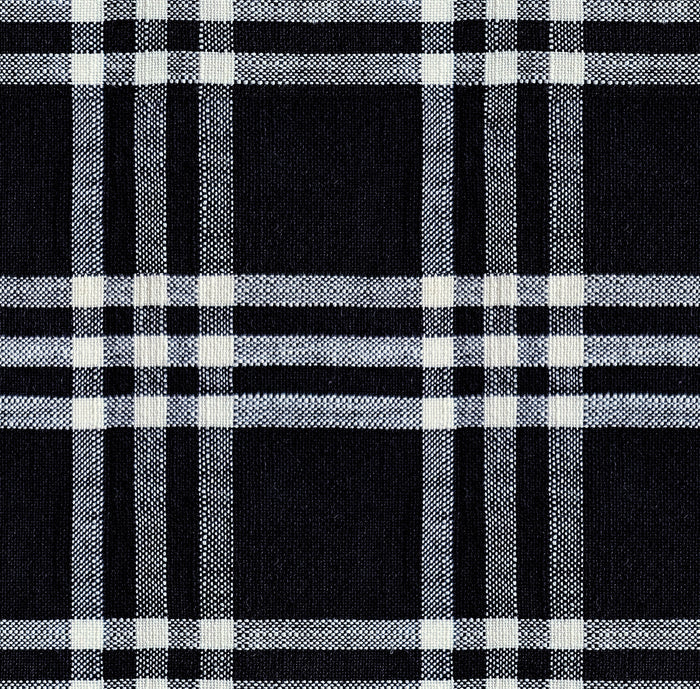 Black Plaid Warp Weft Mystic Fable