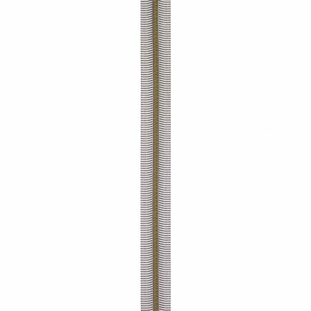 Black/White 5 Nylon Antique Coil Zippers