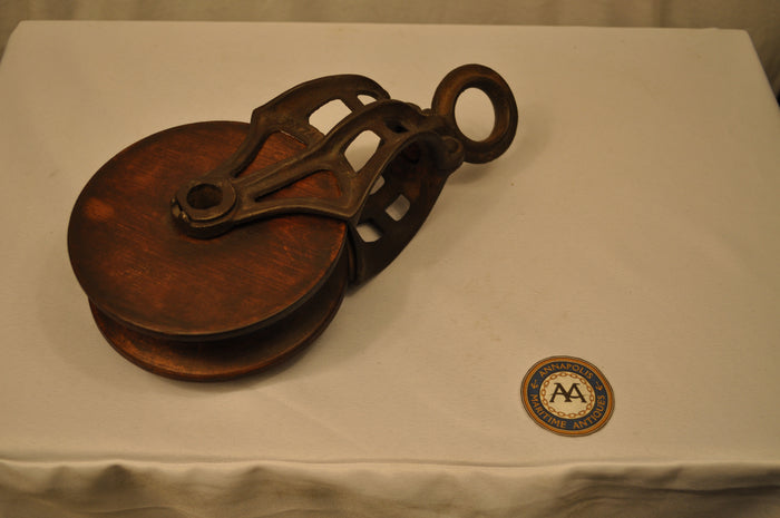 Block, Cargo, Wood and Metal, Light Loads - Annapolis Maritime Antiques
