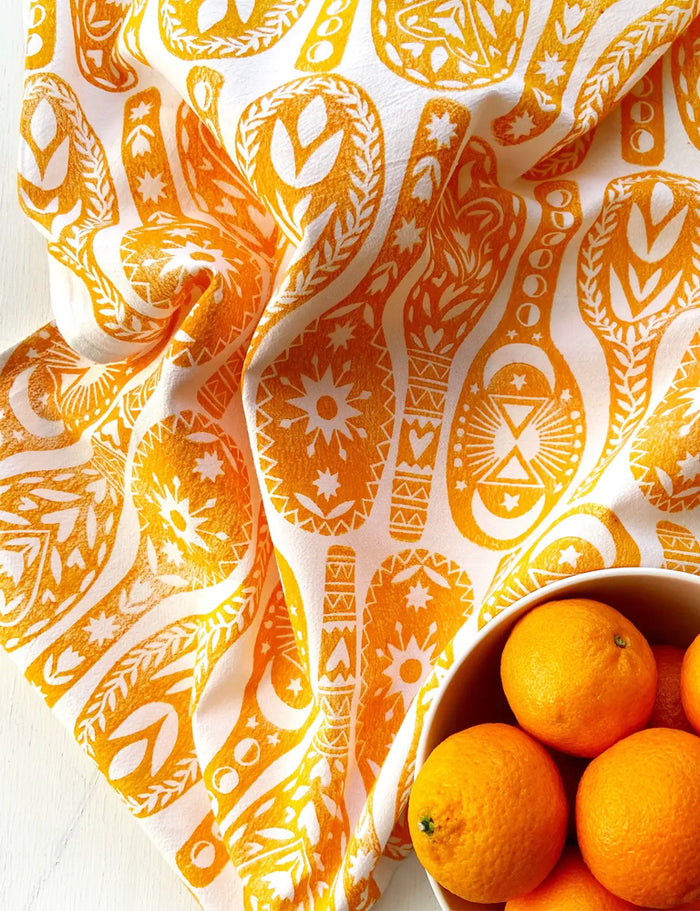 Block Print Tea Towels