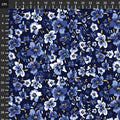 Blue Packed Floral Knit