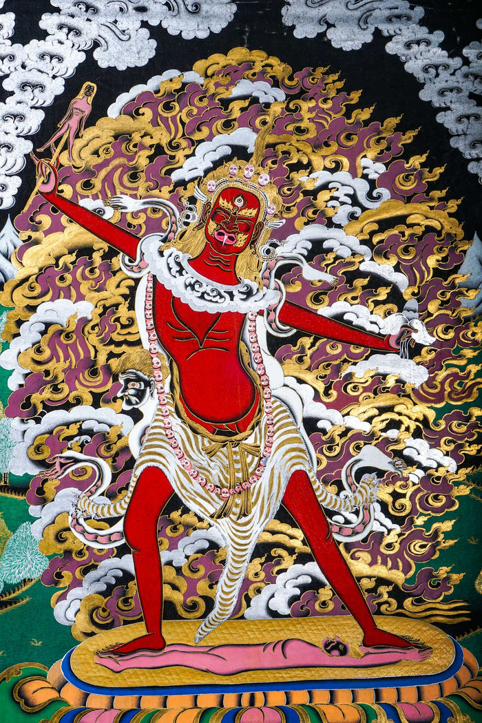 Blue Tara or Ugra Tara - Ekajati - Lucky Thanka
