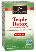 Bravo Tea Triple Detox Herbal Tea — Caffeine Free, 20 Tea Bags