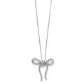 Brighton Illumina Bow Necklace -Silver