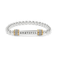 Brighton Meridian Grateful Two Tone Stretch Bracelet