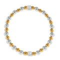 Brighton Meridian Petite Stretch Bracelet -Silver / Gold