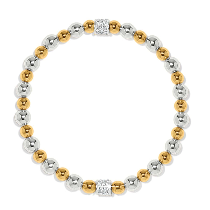 Brighton Meridian Petite Stretch Bracelet -Silver / Gold