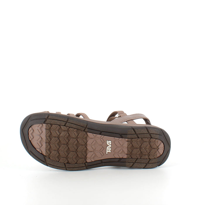 Brun Teva Tirra Traveler-sandal med valvstöd och perfekt passform