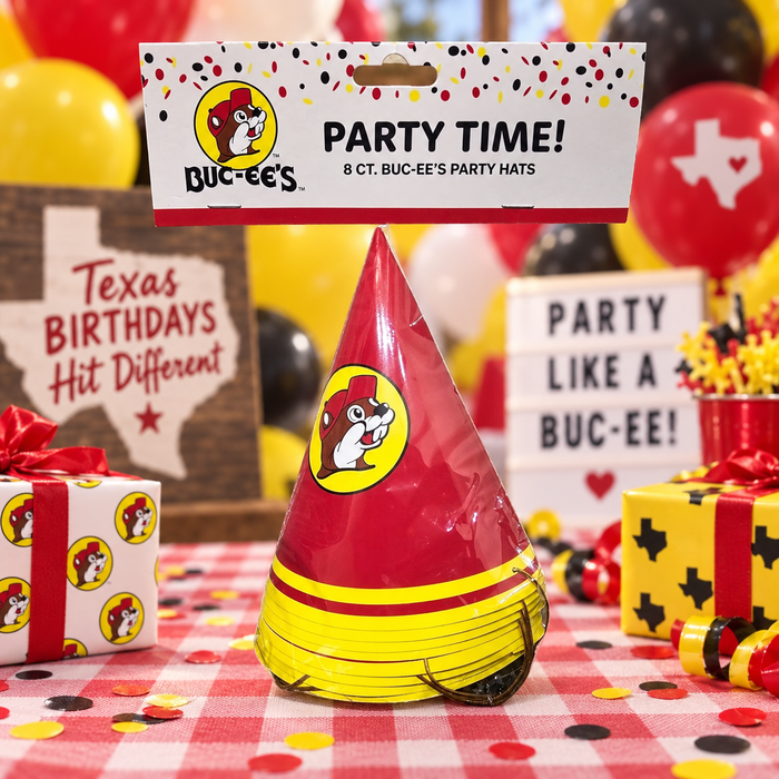 Buc-ee's Party Hats