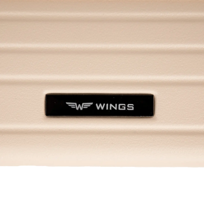 Walizka kabinowa Wings ABS+ 20" Customized DIRTY WHITE DOG customized