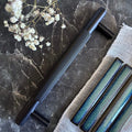 Cabinet Knobs & Handles Bayside Luxe - The Toorak - Black Brass Luxe Cabinetry Handles