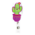 Cactus Reel Badge Holder