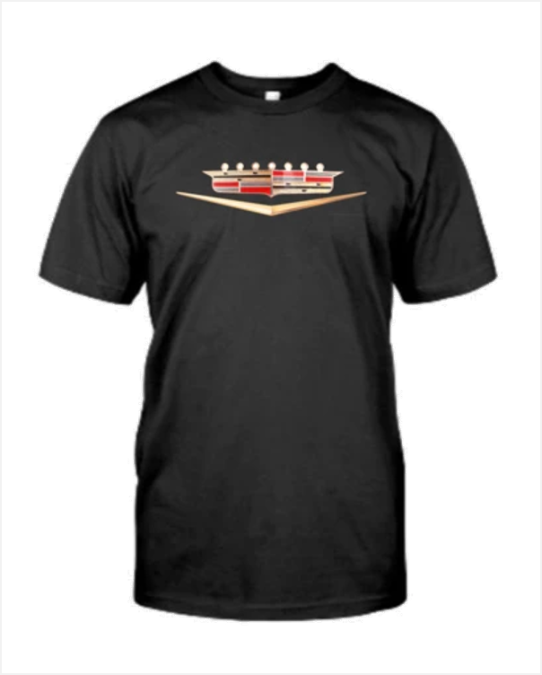 Cadillac 1958 with "V" T-Shirt