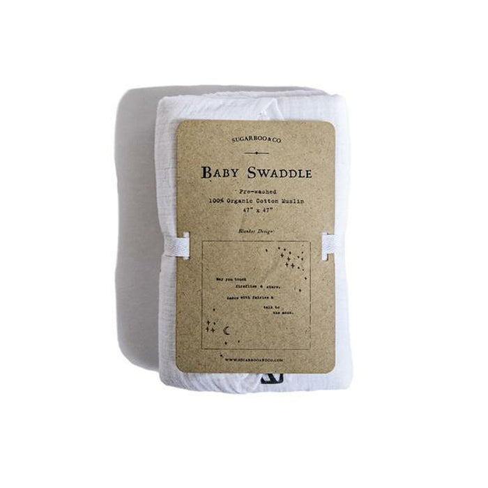Camp Letter Baby Swaddle
