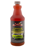 CarCandy Triple Delight Yellow Foam Polish Soap - Quart | Gallon