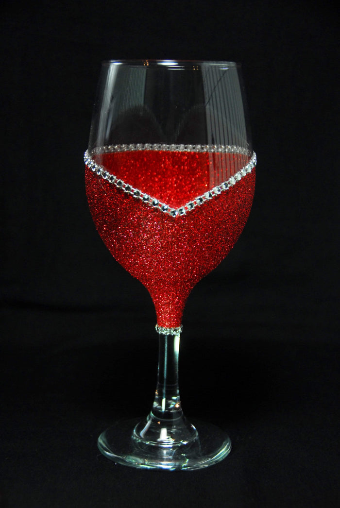 Dead Men Tell No Tales Bling Stem or Stemless Wine Glasses-Choose your color - Winey Bitches - Wine- Women- K9's