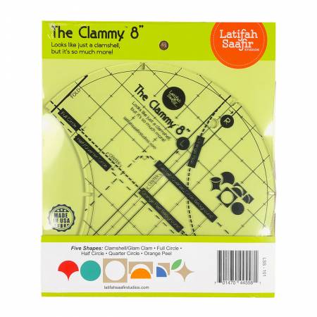 Clammy 8in Ruler