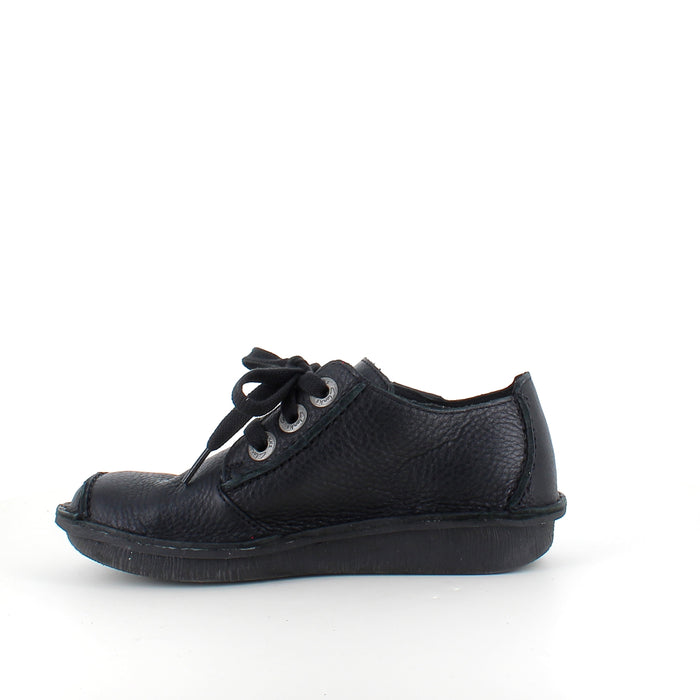 Clarks Funny Dream – svart lädersko med klassisk komfort
