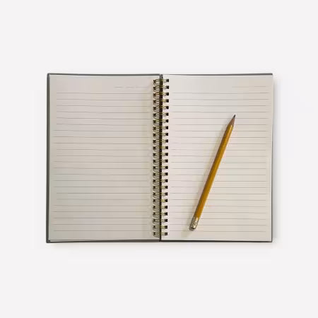 Classic Quilts Spiral Notebook Stars & Cubes