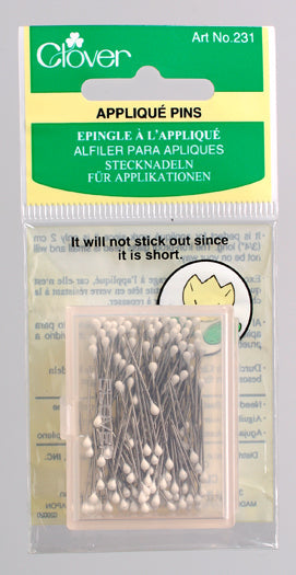 Clover Applique Pins