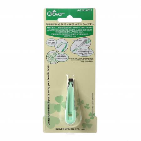 Clover Fusible Bias Tape Maker 6mm 1/4in
