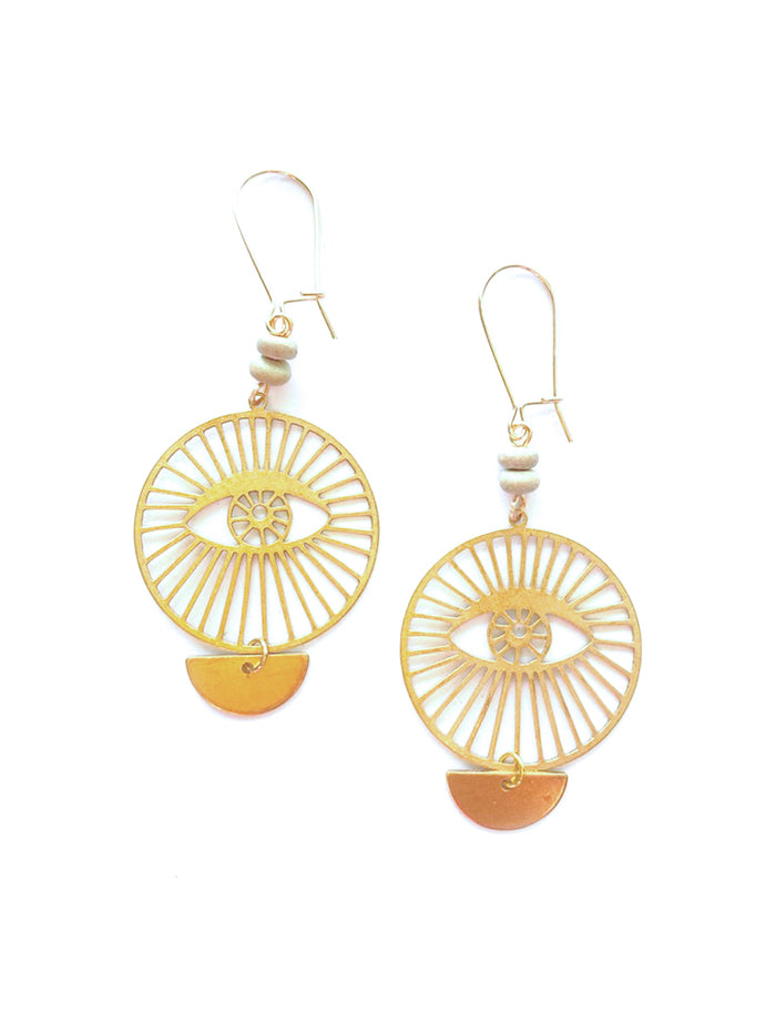 Coco Eye Earrings - Large