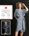 Copenhagen Wrap Dress pattern by Liesl & Co