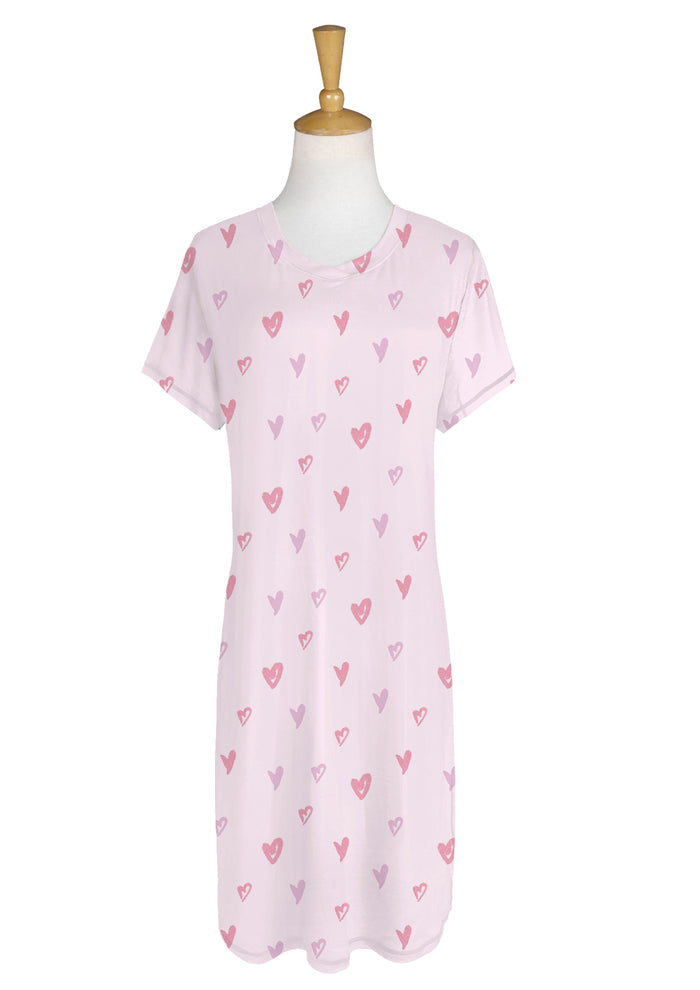 Cotton Candy Hearts Sleep Dress — Opportunities Inc.