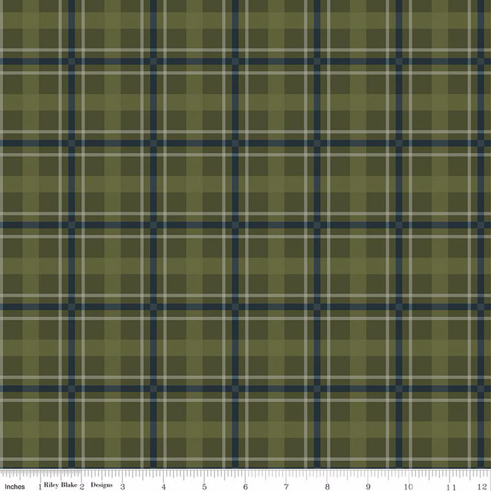 Cretaceous Plaid Forest Flannel