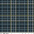Cretaceous Plaid Navy Flannel