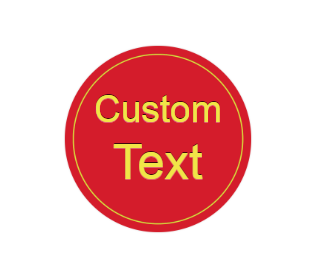 Custom Circle Sign