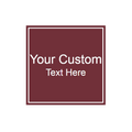 Custom Square Sign