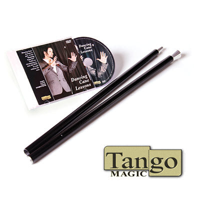 Dancing Cane Aluminum (with DVD) by Tango - Trick (A0022)