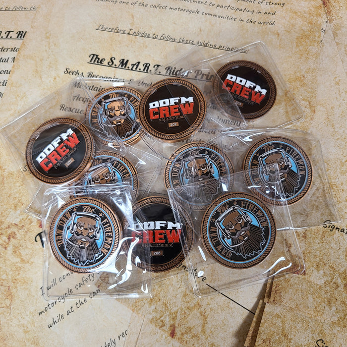 DDFM Crew Challenge Coin