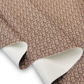 Diagonal B Motif - Natural Brown 18 in x 54 in