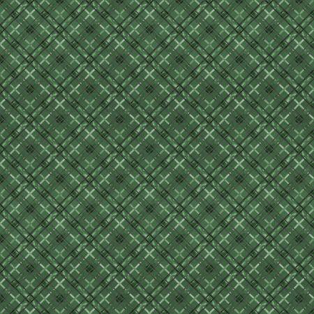 Diagonal Plaid Green- The Jolly North